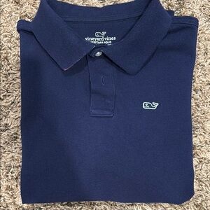 Vineyard Vines Kids Navy Short Sleeve Polo Shirt